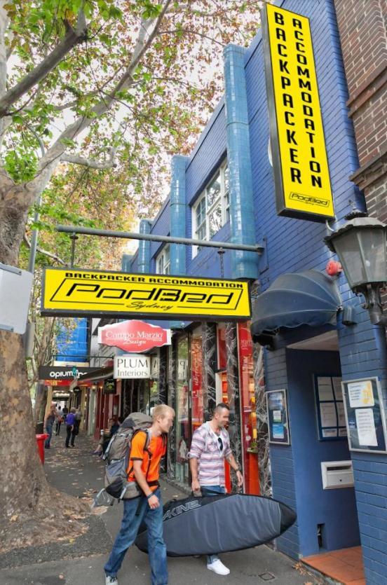 Podbed Sydney Hostel Exterior photo